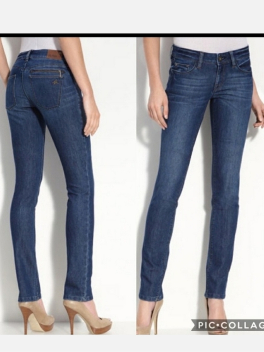DL1961 Jessica Skinny Jeans 4 Way Stretch Size 27 EUC